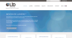 Desktop Screenshot of lid-lamps.com